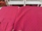Burgundy Table Runner/ Burgundy Wall Hanging Organizer