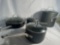 Calphalon 1 Frying Pan, 3 Pots With Lids