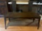 Metal Frame Bench With Wooden Seat