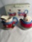 New Snowman Sugar and Creamer Set