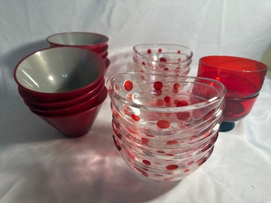Plastic Bowl Lot