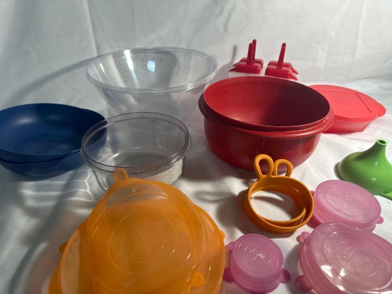 Tupperware lot, Plastic Containers, Etc