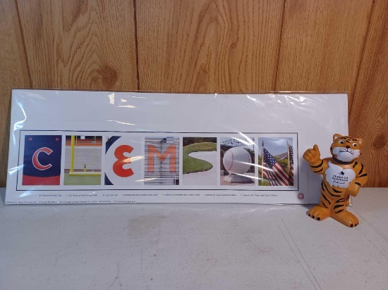 CLEMSOM Print and Foam Tiger Stress Ball