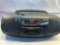 Sharp FM/AM Clock Radio with CD Player / Tape Player Portable