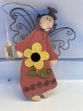 Garden Wooden Angel Bird House