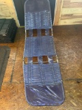Vintage Beach / Pool Folding Lounge Chair