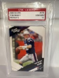 Tom Brady Gem 10 Graded Card