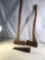 Set of Axes and a wedge