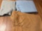 2 Throw Blankets, 1 Fleece Blanket