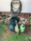 2 Garden Hoses 3 watering cans