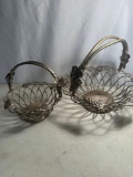 Godinger Metal Decorative Baskets
