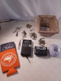 RadioShack Digital AM/FM Pocket Radio, Sony Walkman Weather AM/FM Radio, Bell and Howell Ultrasonic