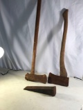 Set of Axes and a wedge