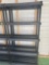 Plastic Black 5 Shelf Bookcase