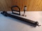 2.25 inches square tube x 38 inches long.