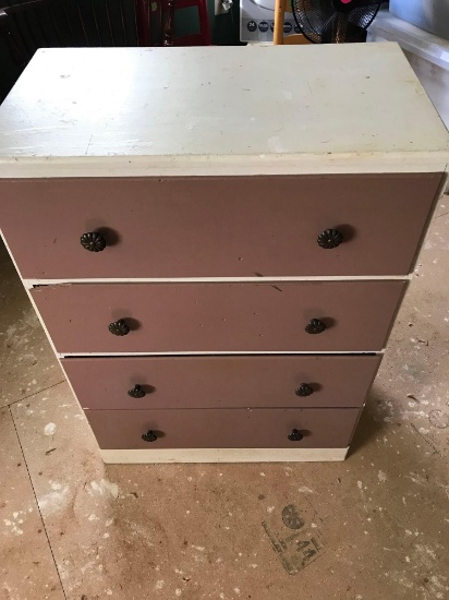 Solid Wooden 4 drawers Chest