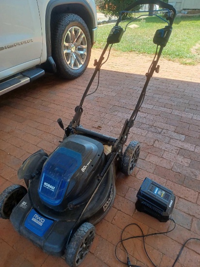 Kobalt Battery Operated 80 v max Self Propelled Mower 21 inch Cut