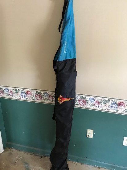 Hart Ski and Rossignol ski Poles with Bag