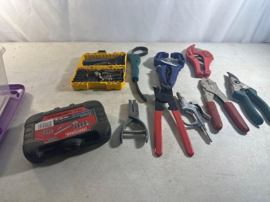 Craftsman Socket Wrench Set, Dewalt, Loopers, Hand Quick Grip , Etc