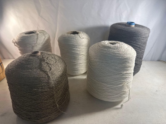 5 Spools of Yarn