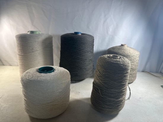 5 Spools of Yarn