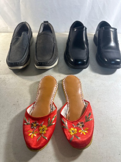 Men?s Size 10 Kenneth Cole Loafers , Men?s 10.5 Kor Nunn Bush Black Shoe , Ladies 6 Shoe