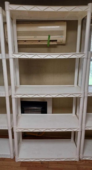 Plastic 5 Shelf Storage Unit