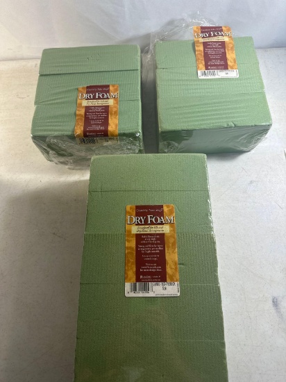 3 Packs of Dry Foam