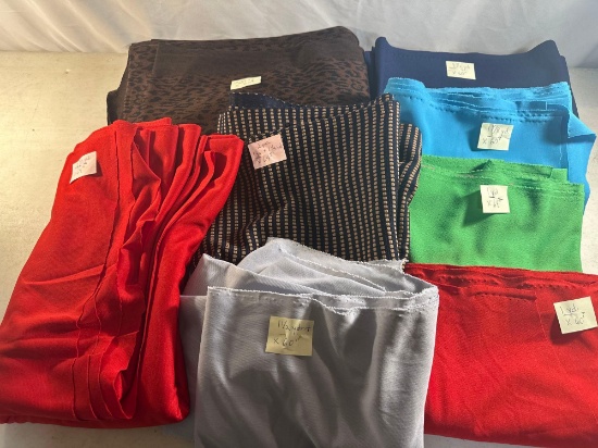 Poly / Poly Blend Heavy Fabric Pieces
