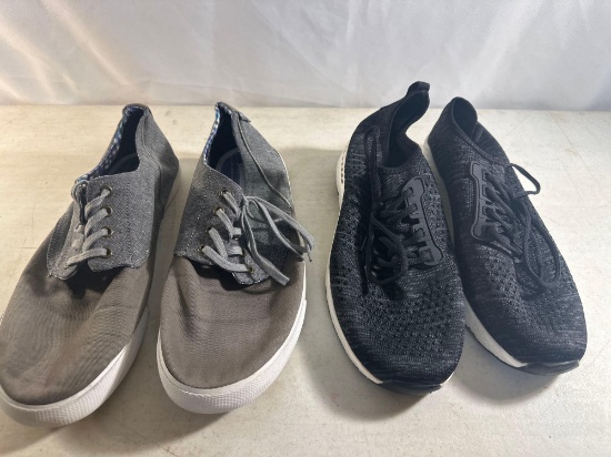 2 Pairs Mens Tennis Shoes Size 12