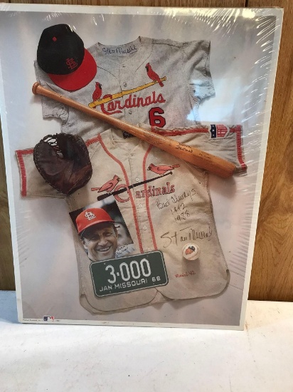 Stan the Man Musial No 12 Poster