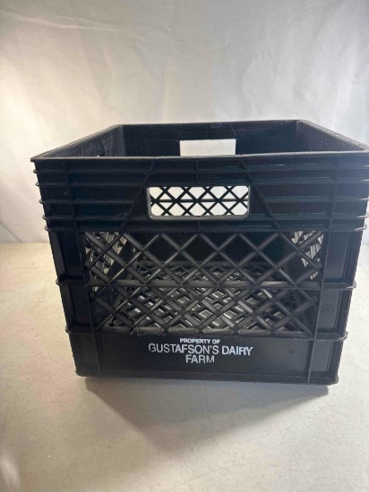 Property Of Gustafson Diary Farm Crate