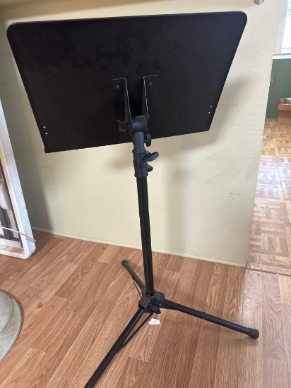 Adjustment Black Metal Music Stand