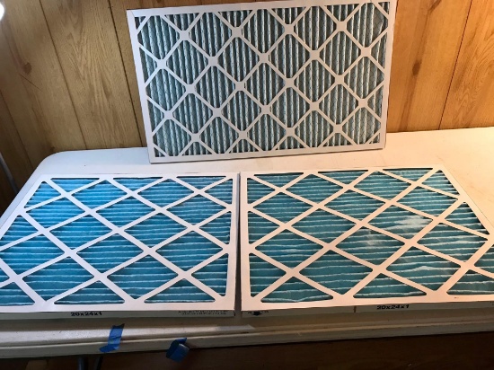 3 New Air Filters