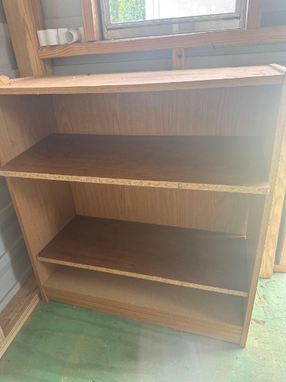 Wooden 3 Shelf Bookcase