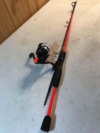Ozark Trail Reel with aOzark Trail Wayfarer Rod both New