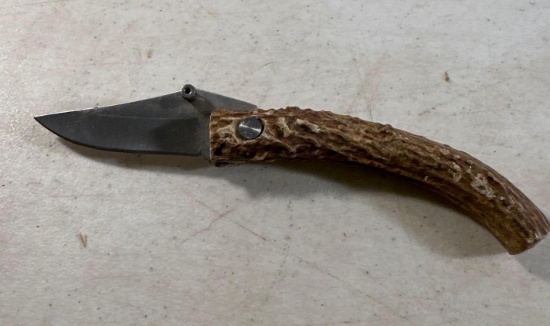 Horn Hand Ring Knife
