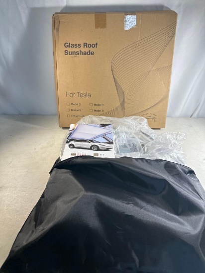 Glass Roof Sunshade For A Zanch Tesla Mode- Model 3 2021-2023