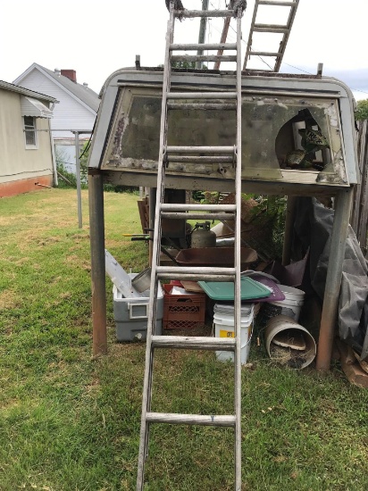 8 Foot Extension Ladder Aluminum