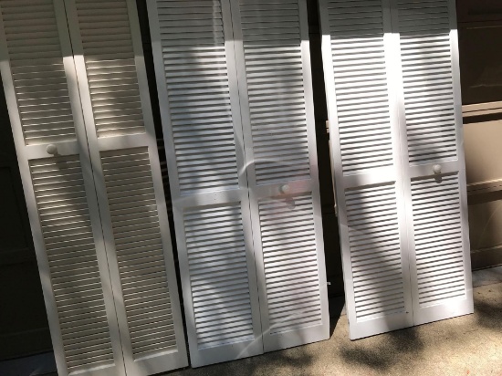 Louvered Doors 3 total