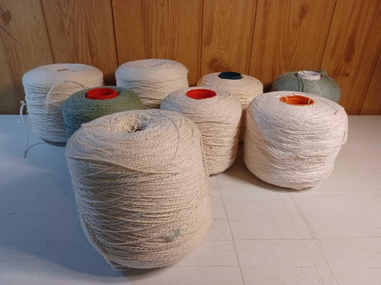 8 Spools of Yarn