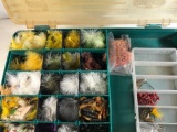 Boat Box with Fishing Flys