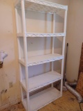 Plastic 5 Shelf Storage Unit