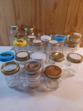 2 Quarts Jars, 13 Pint Jars, and 8 Half Pint Jars