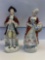 Colonial Couple Figurines Made In Japan