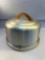 Vintage Mirror Aluminum Cake Pan With Lid