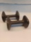 5lb Cast Iron Dumbells