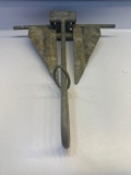 Galvanized Boat Anchor With Slip Ring 14 x 17 Inches