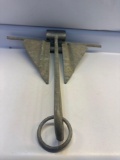 Galvanized Boat Anchor With Slip Ring 18 x 20 Inches