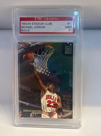 1993-1994 Michael Jordan Graded Card - Gem Mint - 9